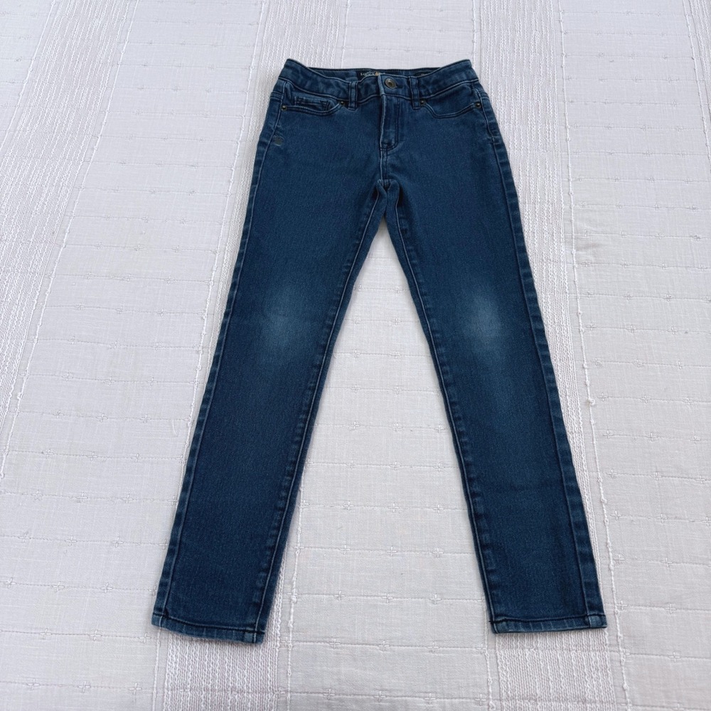 Lucky Brand Zoe Jegging Girls Size 8 Blue Denim Skinny Jeans Stretch